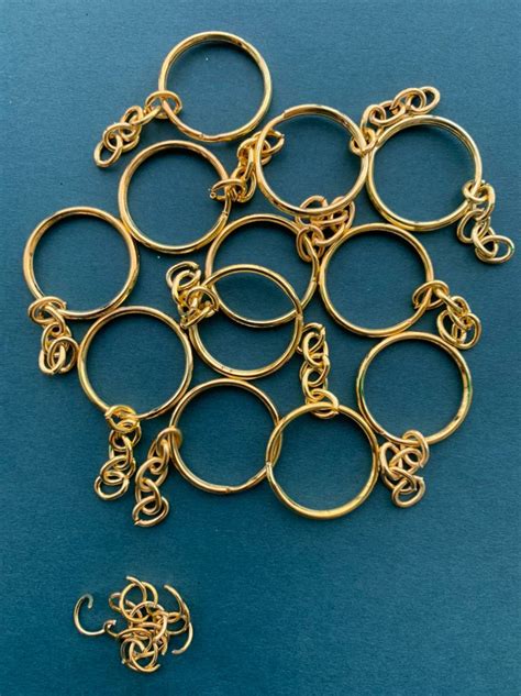 Keyrings with Jump Rings | Resin Mart India