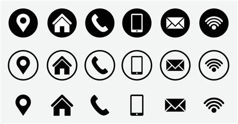 Symbols for Business Cards 的图像结果