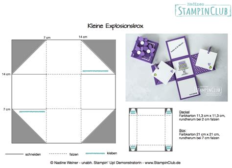 Image result for Exploding Box Anleitung