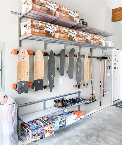 Garage Shoe Organizer