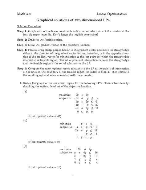 Image result for Geometry 2D Linear Programming