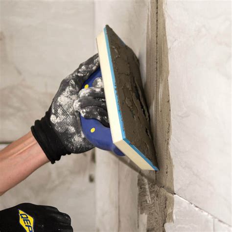 Buy 4 in. x 9.5 in. Universal Gum Rubber Grout Float with Comfort Grip ...