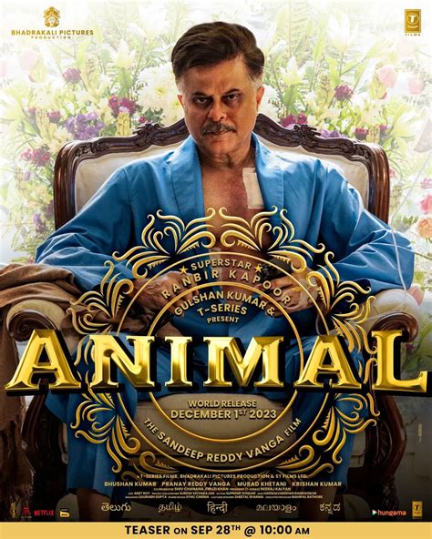 Animal Movie (2023) Cast, Release Date, Story, Budget, Collection ...