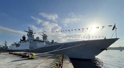 165“湛江”舰参与大马国际海事展，中方有意对外推销防空驱逐舰