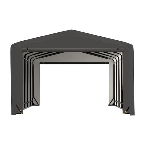 ShelterLogic 12-ft W x 23-ft L Peaked Garage Building in the Garages ...