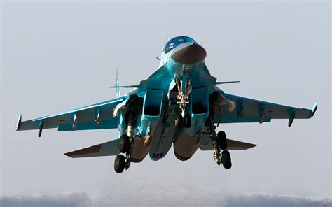 Download Military Sukhoi Su-34 HD Wallpaper