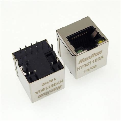 Buy HY951180A Hanrun - RJ45 Vertical Connector - Integrated Magnetics ...