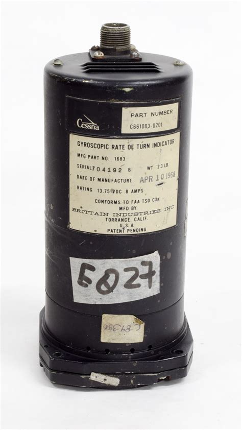Gyroscopic Rate of Turn Indicator | Colección MHC