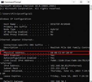 Image result for How to Get the IP Address Using MCD