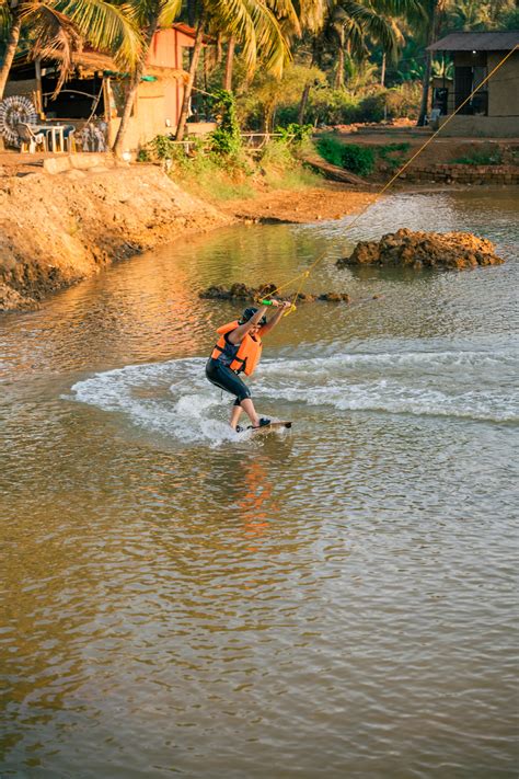 LetsGoa - Cable Wakeboarding Goa – Thrilling Water Sports Ride