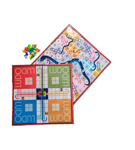 Buy VALUABLEPLUS 2in1 Ludo Snake & Ladder Deluxe Board Game, Big Size ...