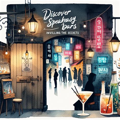 Discover Seoul’s Hidden Speakeasy Bars: Unveiling the