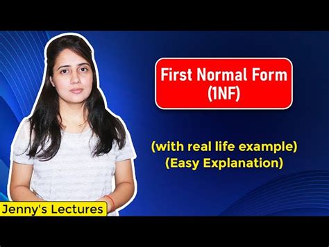 First Normal Form in DBMS 1NF with example Normalization in dbms