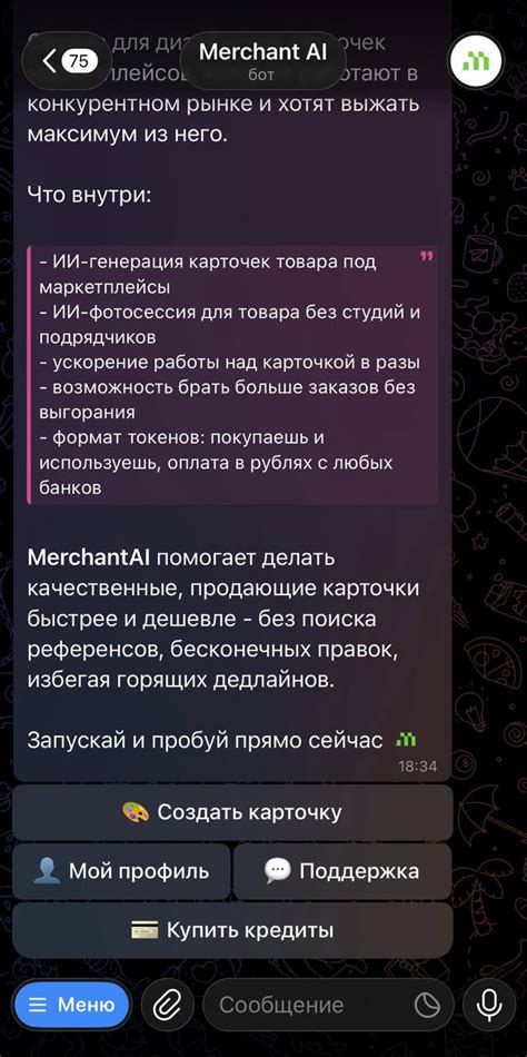 Полный гайд по Merchant AI — Teletype