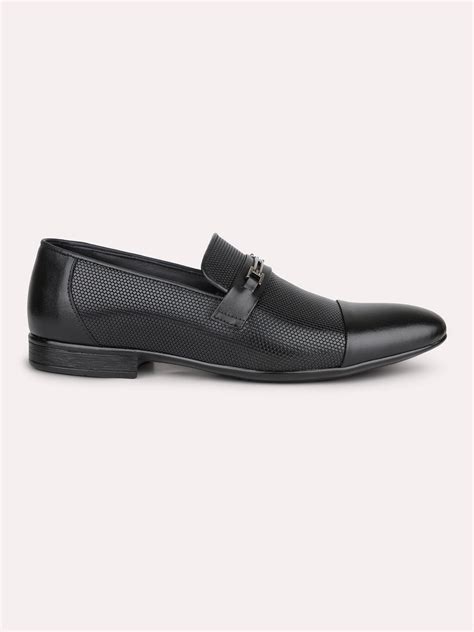 Buy Now Privo Black Formal Slipon For Mens