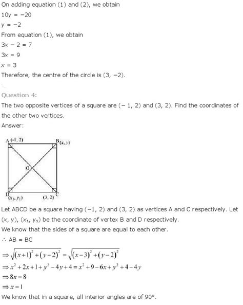 Coordinate Geometry Class 10 Formulas 的图像结果