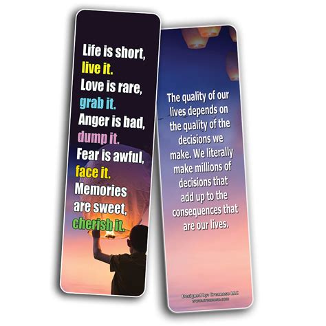 Powerful Motivational Quotes for Students Bookmarks – Creanoso