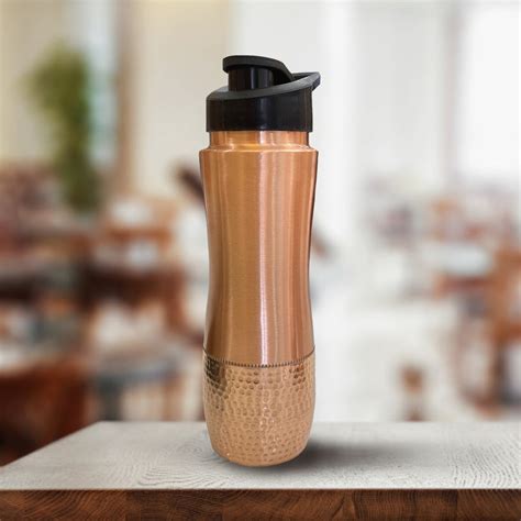 Copper Sipper Water Bottle with handle shop online best for gym driving ...