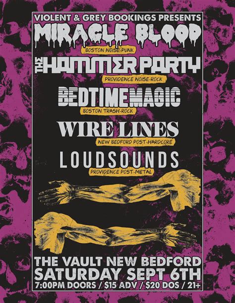 Miracle Blood/ The Hammer Party/ Bedtime Magic/ Wire Lines/ Loudsounds ...