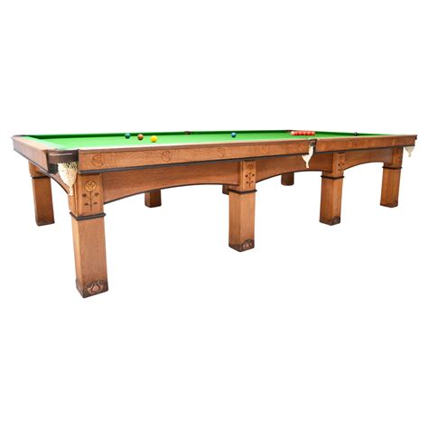 Antique Billiard / Snooker Table For Sale at 1stDibs