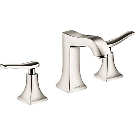 Hansgrohe Metris C Polished Nickel Widespread 2-Handle WaterSense ...