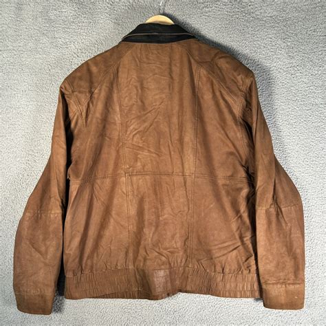 Scully Leather Jacket Bomber Coat Western Brown Cowbo… - Gem