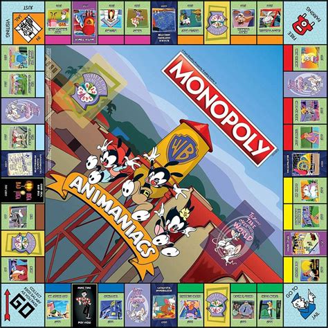 USAOPOLY Monopoly Animaniacs Board Game | Based on India | Ubuy