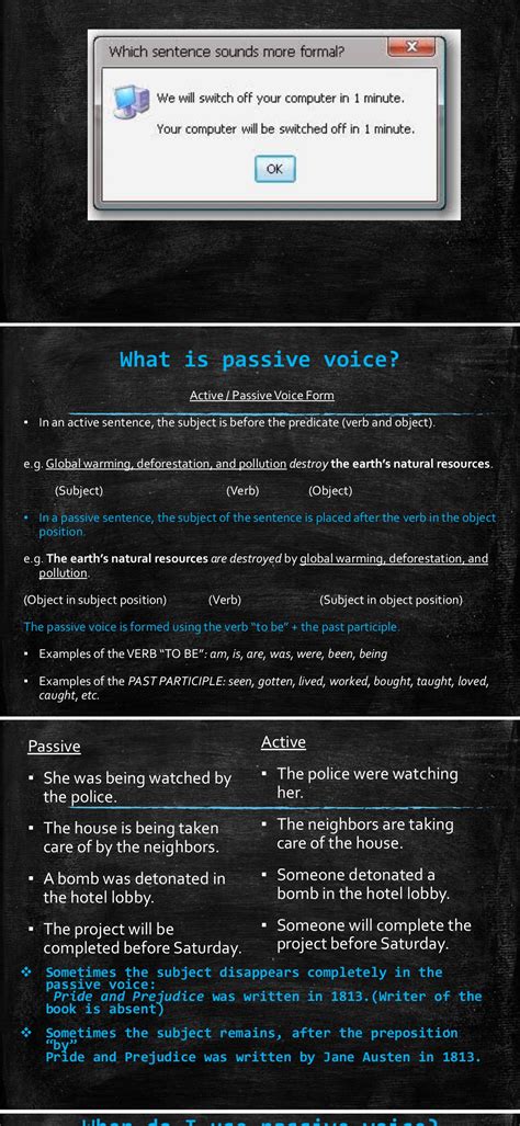 Image result for Passive Voice Tutorial