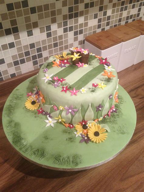flower garden cake ideas