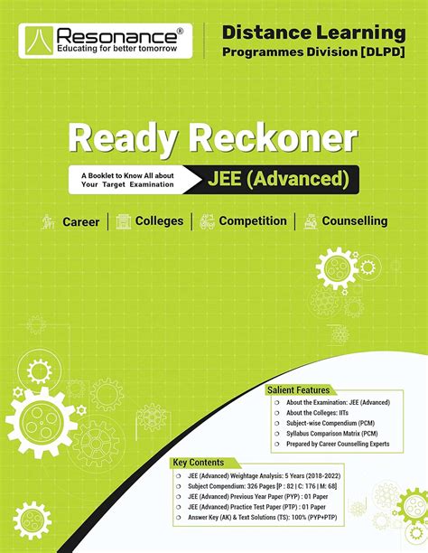 Buy Ready Reckoner JEE-Advanced by Resonance. Book Online at Low Prices ...