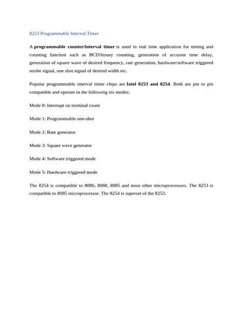 Image result for Programmable Interval Timer Applications