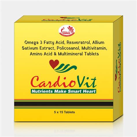 Heart & Wellness Multinutrient Tablet from Dr.Ethix Cardio Vit: Unlock ...