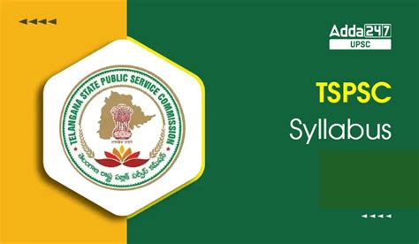 TSPSC Syllabus 2024, Check Group Wise Syllabus
