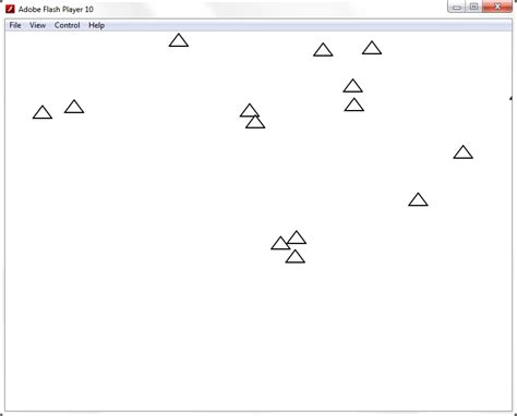 Code in ActionScript Timer 的图像结果