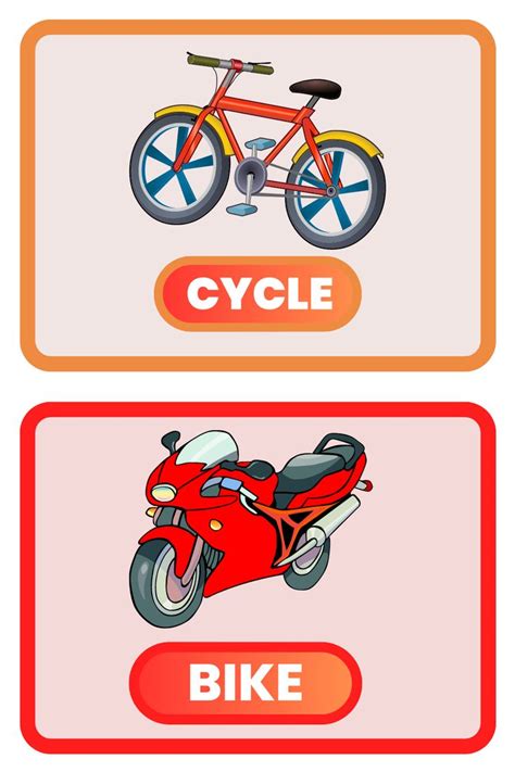 Transportation Flash Cards 的图像结果