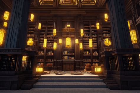 Image result for Minecraft Gothic Library