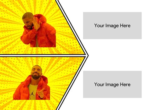 Free Drake Meme Template - Drake Hotline Bling Meme Generator
