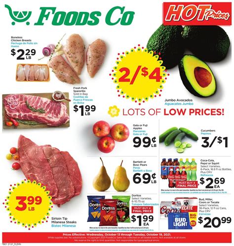 Foods Co. Ad Circular - 10/13 - 10/19/2021 | Yulak