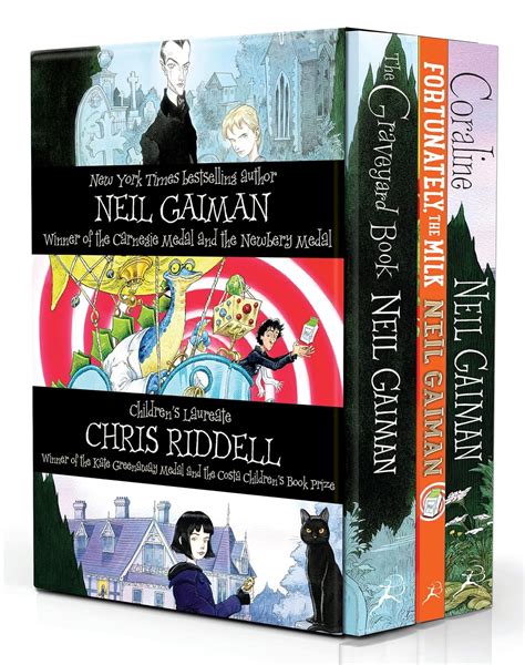 Neil Gaiman & Chris Riddell Box Set : Gaiman, Neil, Riddell, Chris ...
