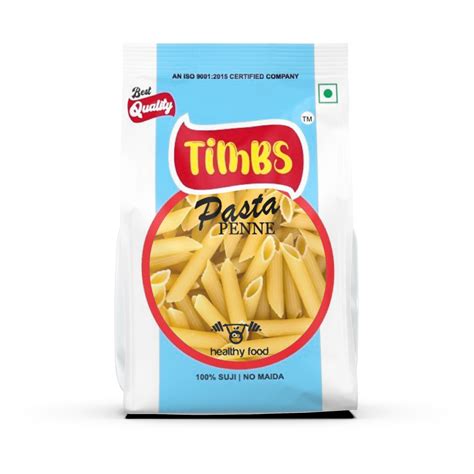 Timbs Penne Pasta | 100% Suji | Boils in 7 Mins | 450g – Timbs Foods