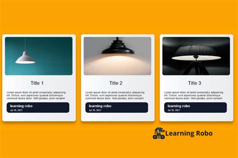 Image with Text Cards in HTML Using CSS 的图像结果