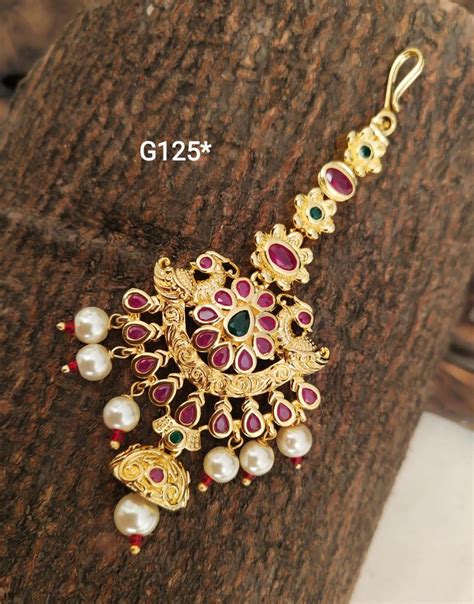 Maang Tikka New collection G code - Indian Jewelry Designs