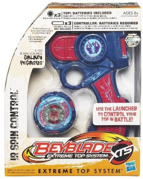Beyblade Extreme Top System X100 Ir Spin Control Galaxy Pegasus Top ...