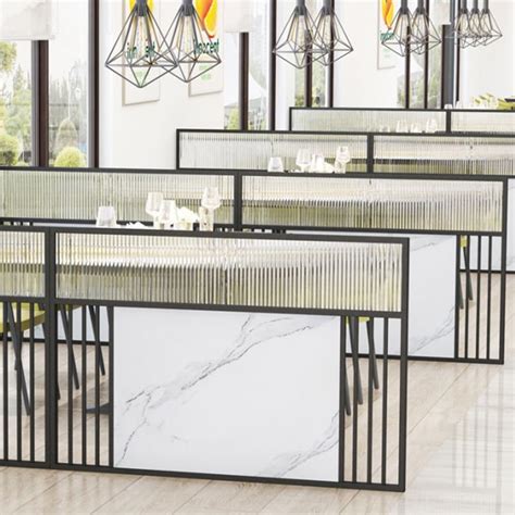WIGING Iron Dividers for Dining Areas, Desk Countertop India | Ubuy