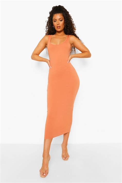 Basics Sleeveless Bodycon Midi Dress | boohoo USA