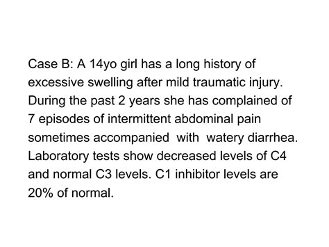 02.10.09(a): Self-Study: The Complement System in Human Disease | PDF