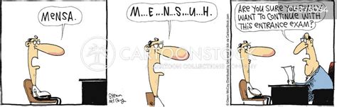 Intelligence Test Cartoon 的图像结果