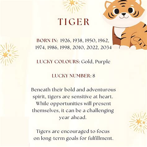 Chinese zodiac tiger personality traits 60 photos - Astrologytoyou.com