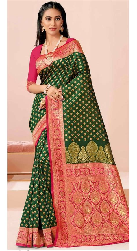 Ronisha Holly Banarasi Silk Designer Saree Collection