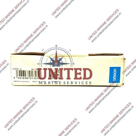 OMRON H3DE-G AC/DC24-230V AC/DC TIMER 1s TO 120s | United Marine Services